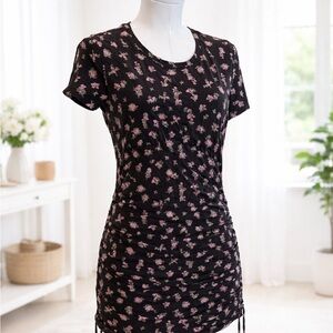 Victoria Secret PINK Dress Women’ Cotton Black Floral